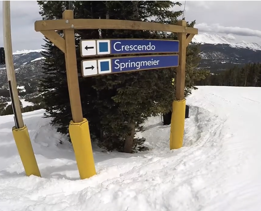 Springmeier ski run at Breckenridge1
