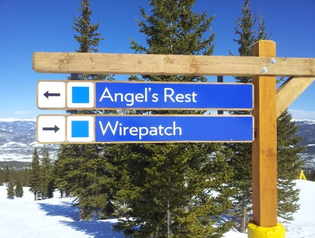 Wirepatch ski run at Breckenridge