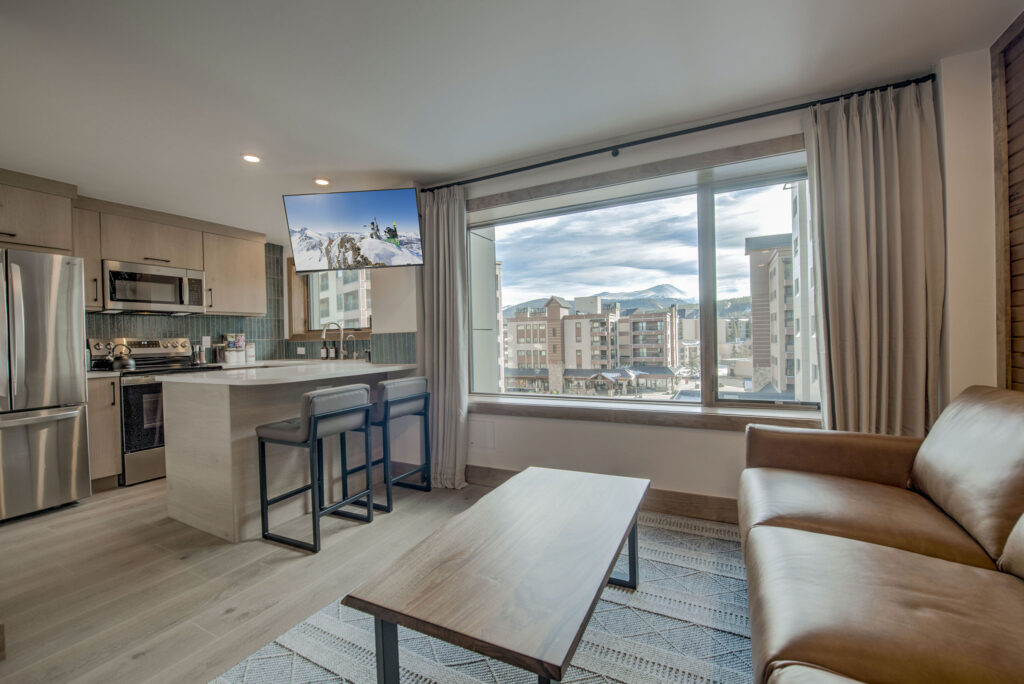 Newly remodeled studio at the Village at Breckenridge