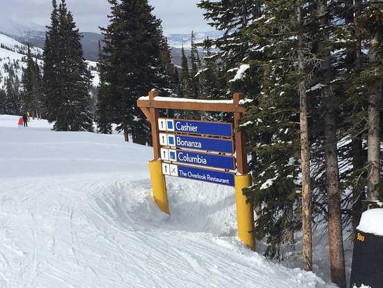 Breckenridge Bonanza ski run