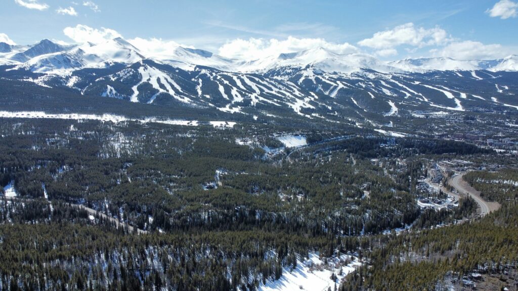 Breckenridge Ski Resort and the Tenmile range Photo by Emery em_99