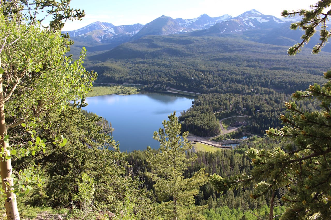 Goose Pasture Tarn from Boreas Pass Road